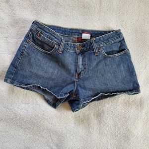 Bongo Distressed Denim Shorts, Sz 9